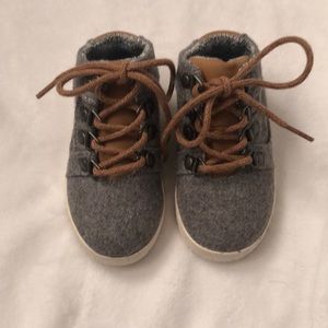 Zara fabric high top sneaker